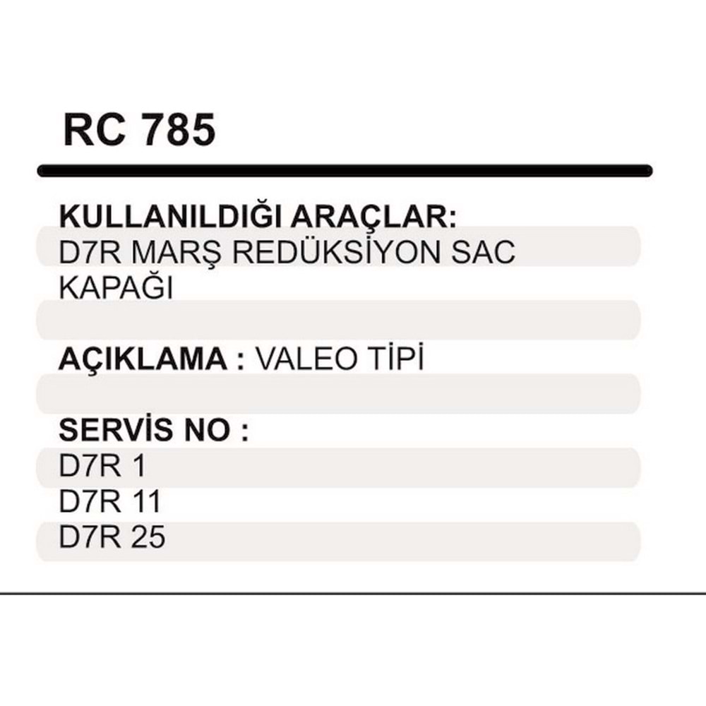 MARS RED.SAC KAPAGI D7 R