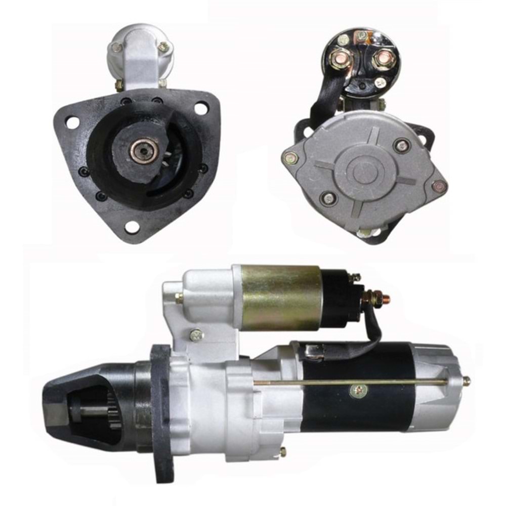 MARS MOTORU 24V 13 DIS 6.0 KW NIKKO TIPI KOMATSU PC 200-1 S6D105 S6D110 MOTORLARA