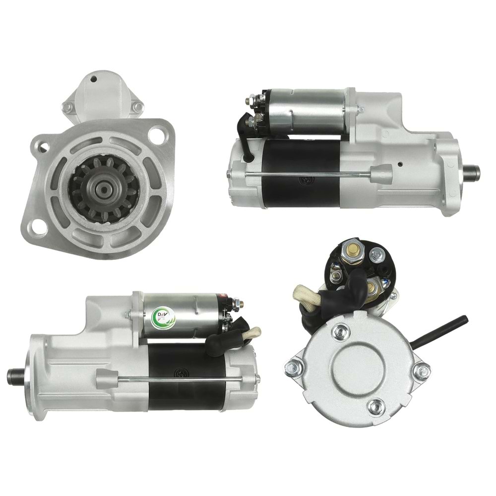 MARS MOTORU 24V 13 DIS 5.0 KW MITSUBISHI TIPI ISUZU TURKUAZ EURO IV 4HK1 MOTORLU IS MAKINALARINA