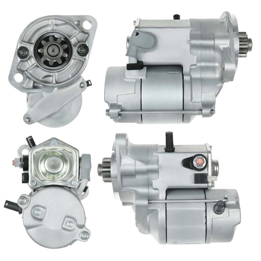 MARS MOTORU 12V 9 DIS 1,4 KW N.DENSO TIPI KUBOTA JENERATOR EXCAVATOR NEW HOLLAND BOBCAT