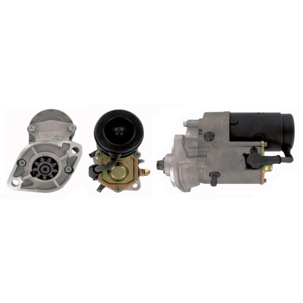 MARS MOTORU 12V 9 DIS 2.0 KW N.DENSO TIPI KUBOTA SKID STEER LOADER L3430 YUKLEYICI