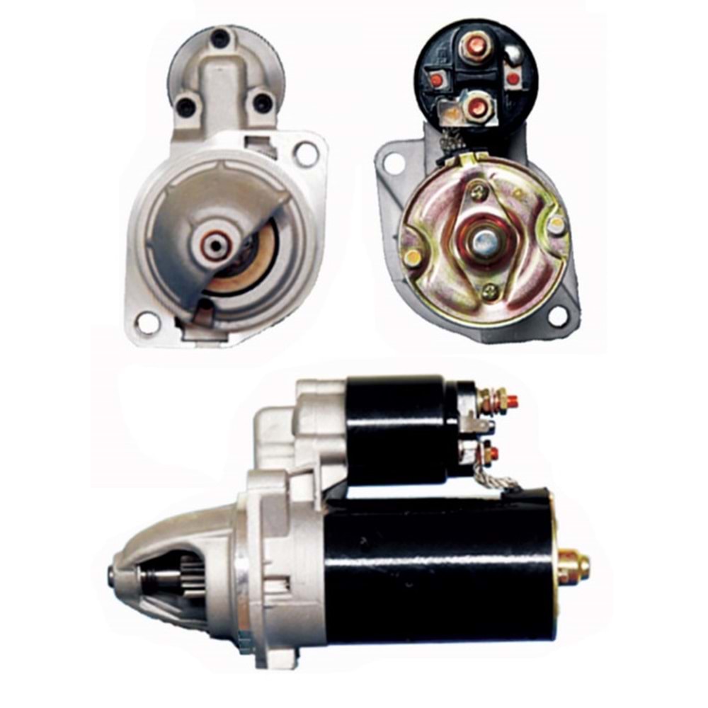 MARS MOTORU 12V 9 DIS 1.7 KW BOSCH TIPI MERCEDES BENZ 190E 200E 85-93 BENZINLI VOLVO 780 940