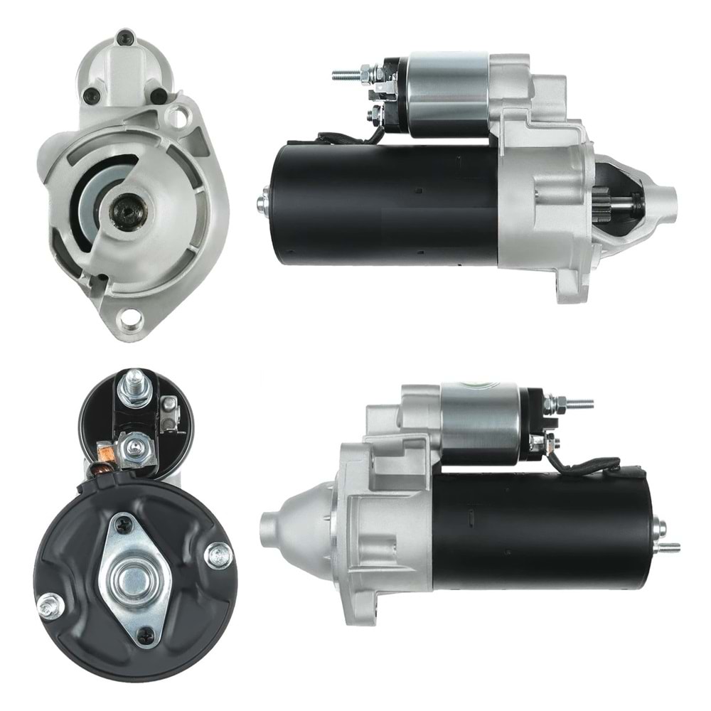 MARS MOTORU 12V 9 DIS 1.8 KW BOSCH TIPI AUDI 80 TD TDI 86-94 A4 94-00 VOLKSWAGEN PASSAT 1,9 TDI