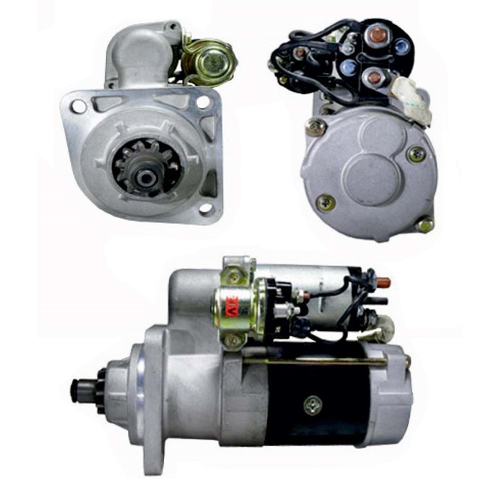 MARS MOTORU 24V 11 DIS 4.0 KW DELCO TIPI 29 MT MERCEDES ALLEGRO 2521 2517 2528 FIAT ALLIS VOLVO