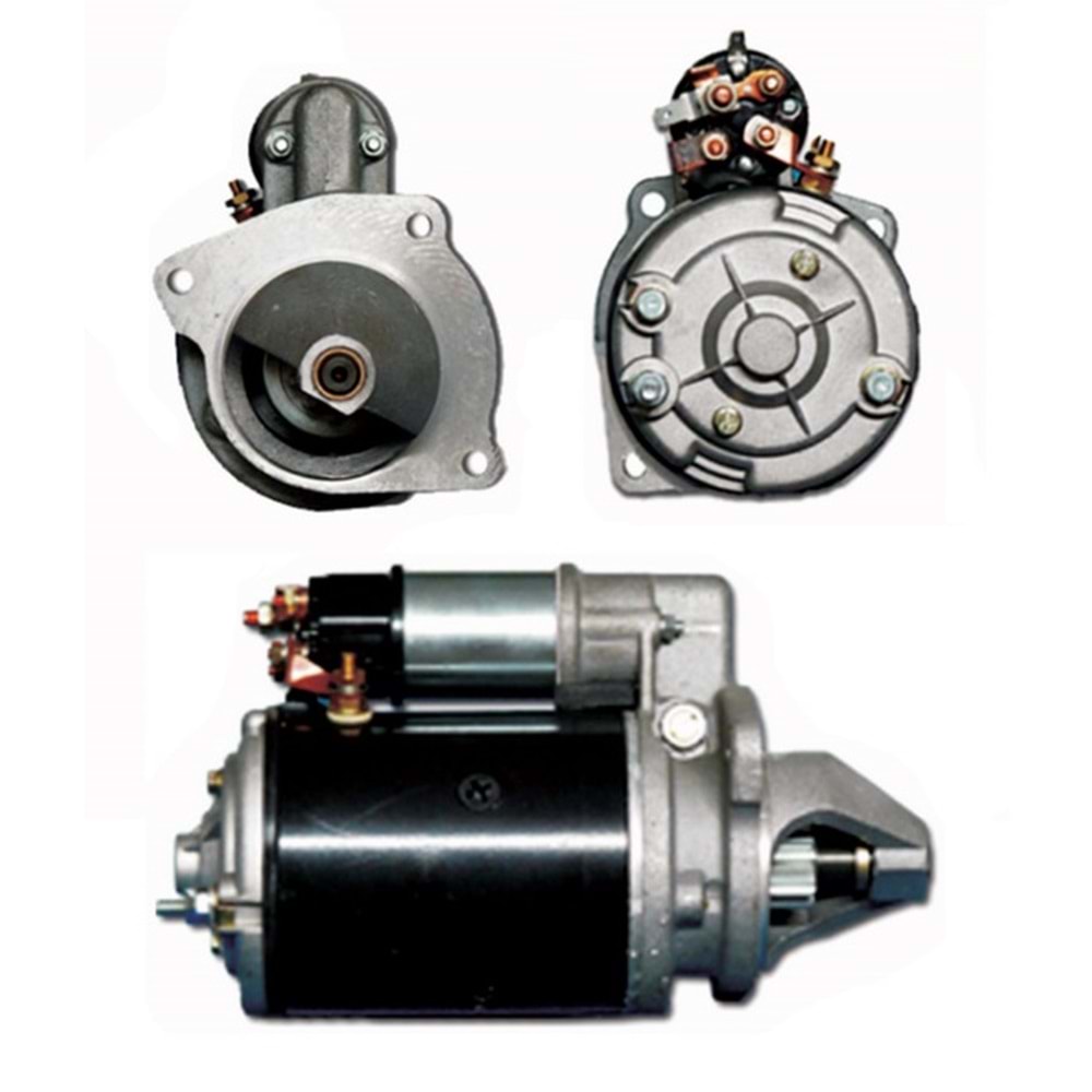 MARS MOTORU 12V 10 DIS 2.8 KW LUCAS TIPI FORD TRAKTOR 3000 5000