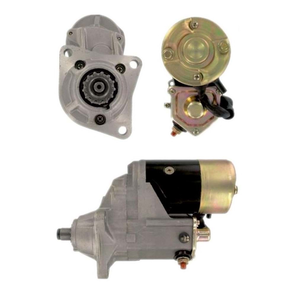 MARS MOTORU 12V 13 DIS 2,5 KW N.DENSO TIPI CUKUROVA FORKLIFT CATERPILLAR 236 SKID STEER KAR KUREME