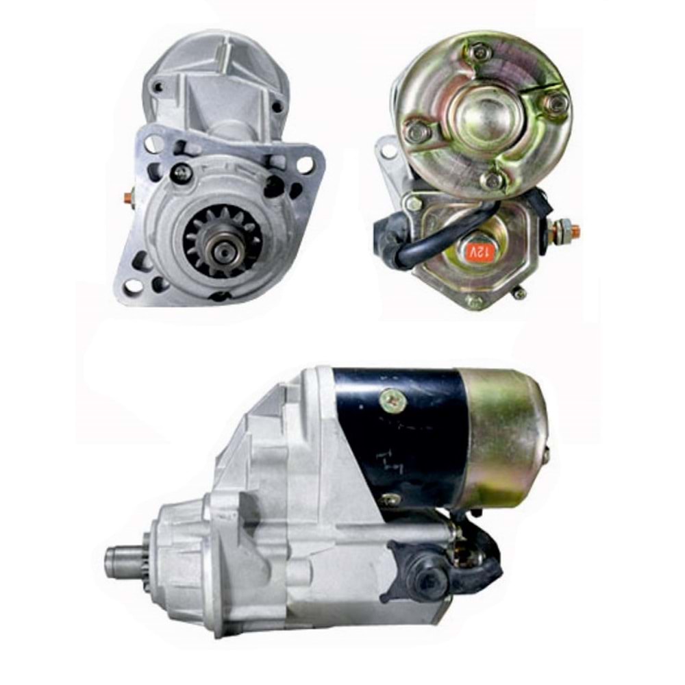 MARS MOTORU 12V 13 DIS 2,5 KW N.DENSO TIPI CASE FORKLIFT CU MMINS LOADER LISTER PETER PERKINS