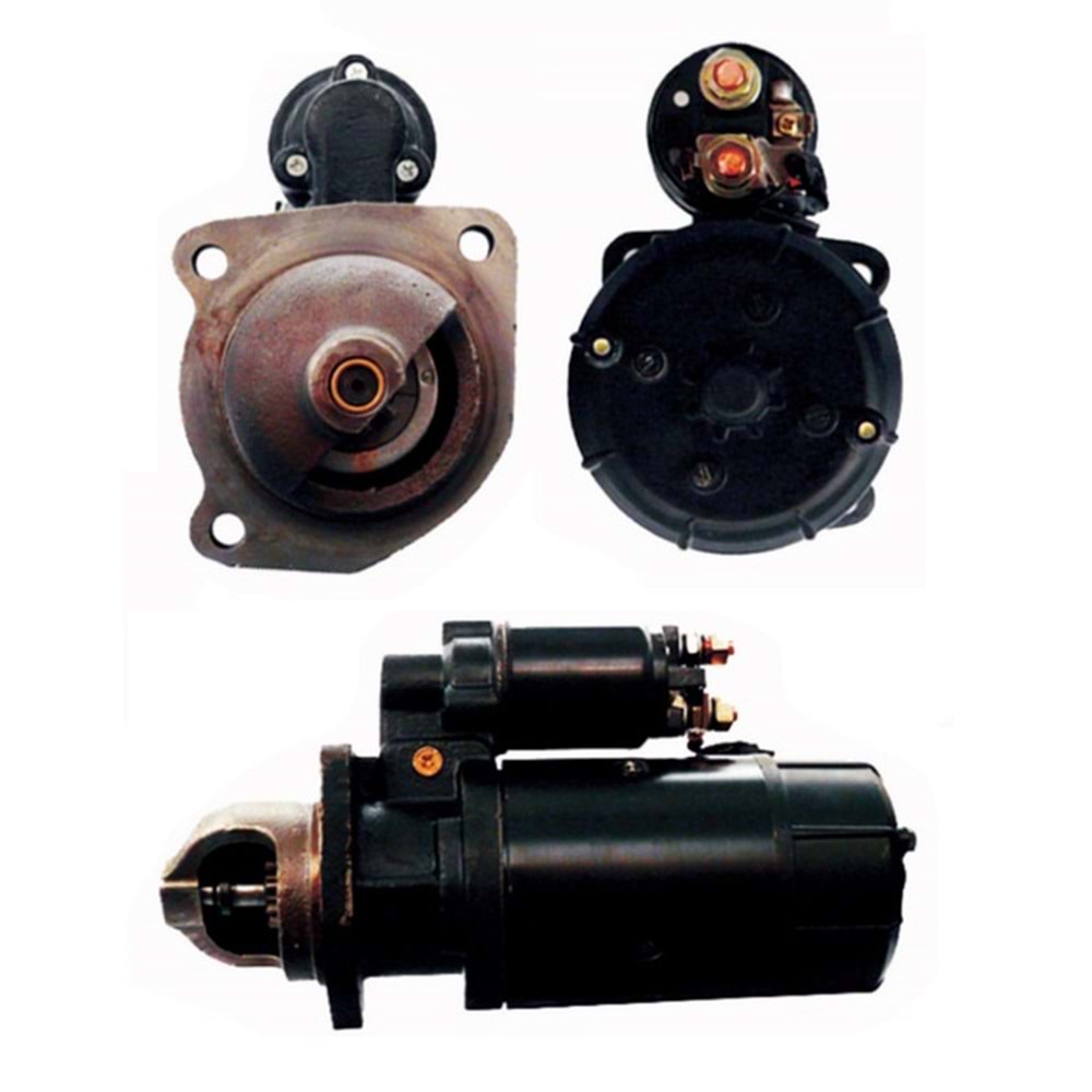 MARS MOTORU 12V 9 DIS 3.5 KW BOSCH TIPI MAGIRUS MINIBUS IVECO 65-9 175-9 VOLVO MARINE