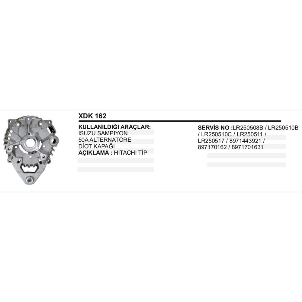 ALT DIOT KAPAK ISUZU SAMPIYON 50A