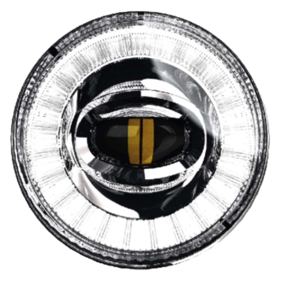 4 FONKSIYONLU SIS , SINYAL , DRL VE POZISYON LAMBASI 90mm