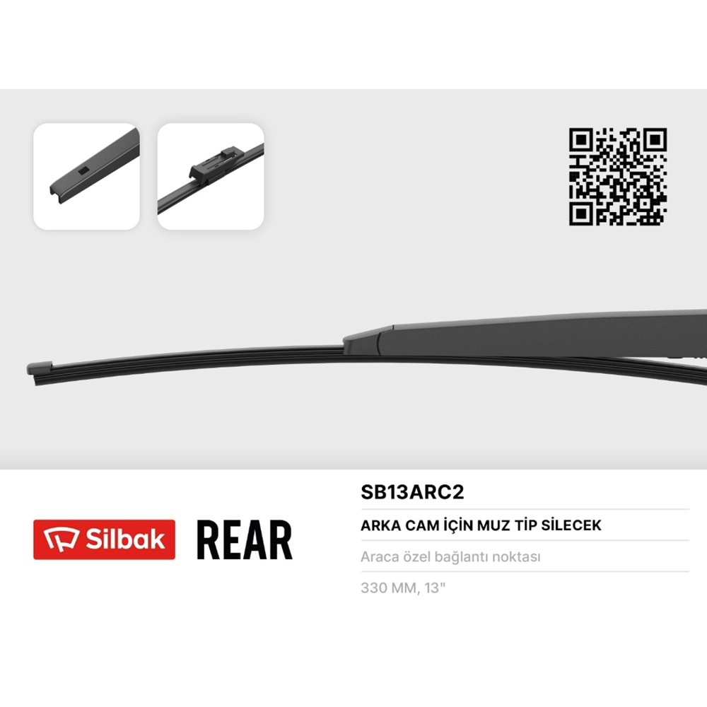 330 mm SILGI SUPURGE SKODA Karoq 01/2023 > (NU7) Octavia Combi 01/2023 > (NX5) VW Golf VIII