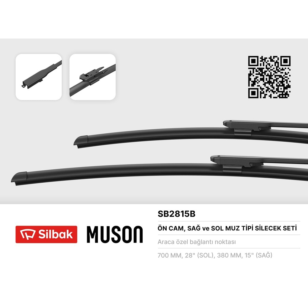 SILGI SUPURGESI BANANA TIP TK. FORD TOURNEO TRANSIT COURIER