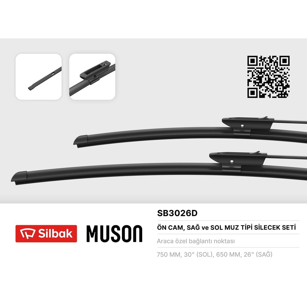SILGI SUPURGE BANANA TIP RENAULT SCENIC 3
