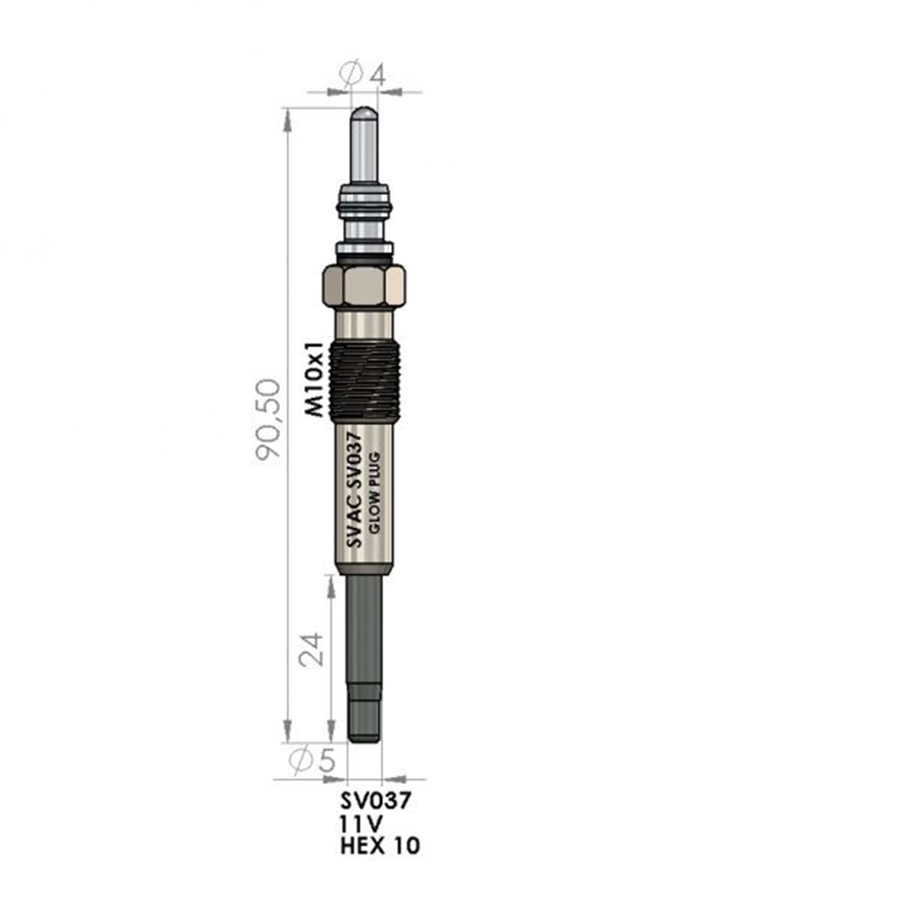 KIZDIRMA BUJISI GX82 DACIA LOGAN MITSUBISHI CARISMA NISSAN ALMERA OPEL MOVANO RENAULT CLIO MEGANE