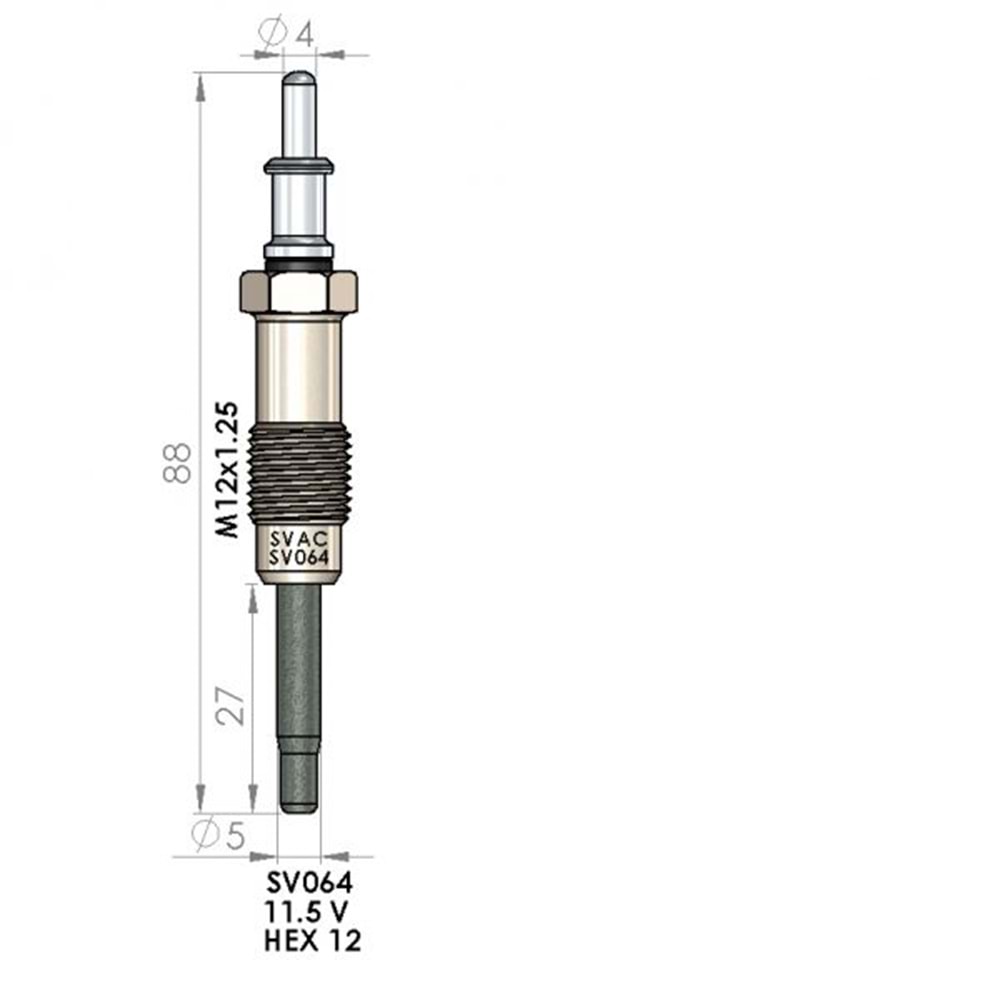 KIZDIRMA BUJISI MERCEDES E 290 MB SPRINTER 210D 212D 310D VARIO