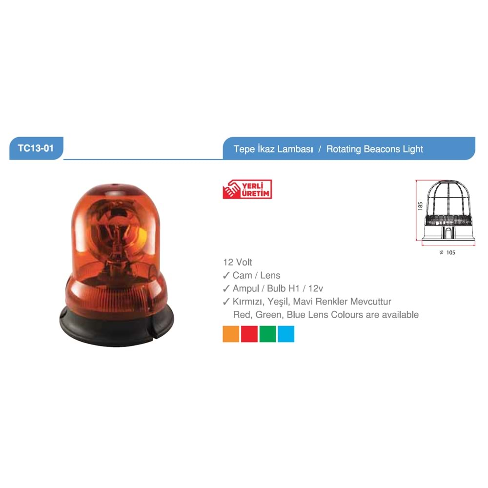 12V UNIVERSAL DONER LAMBA