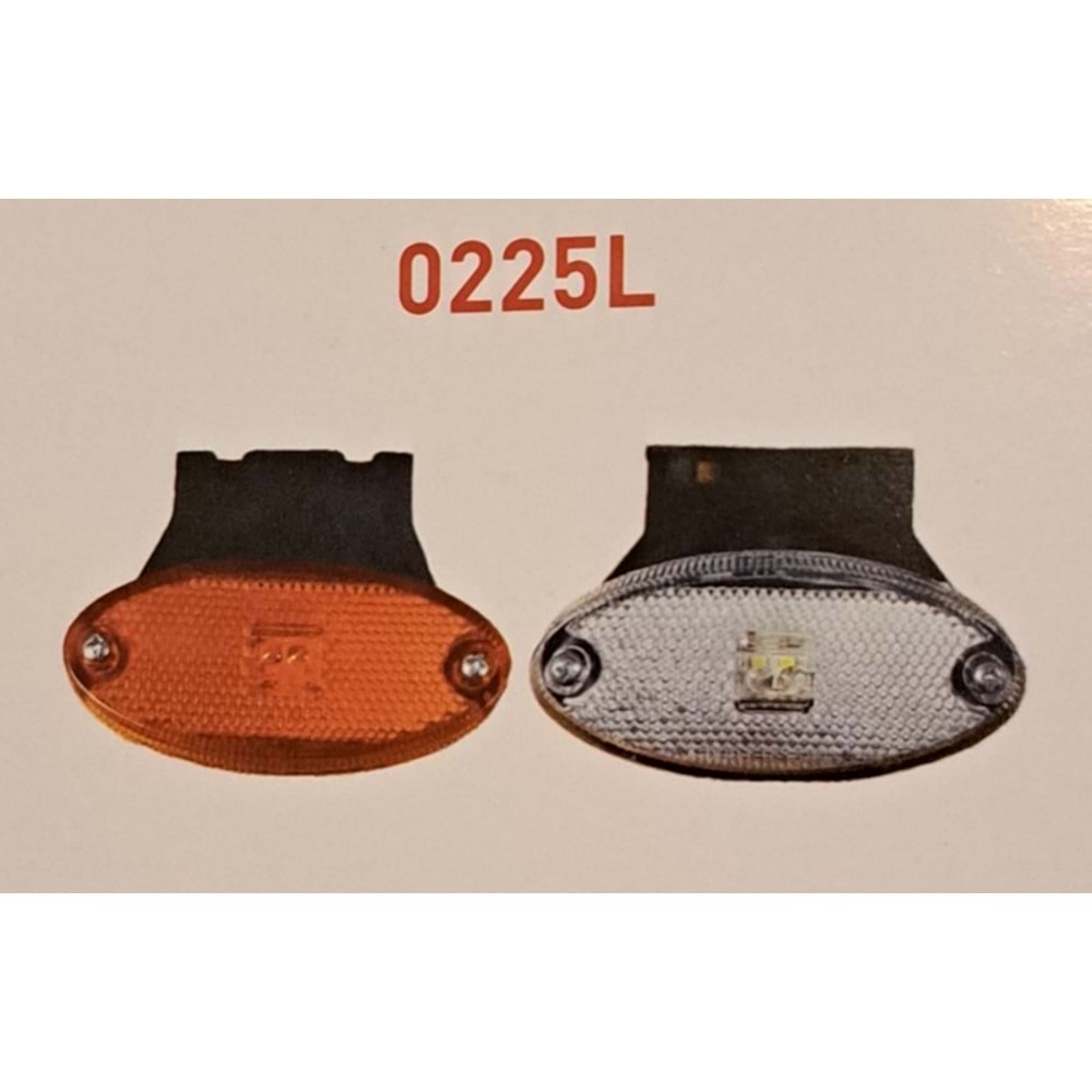 WAS TİPİ LEDLİ SİDE MARKER LAMBA SARI