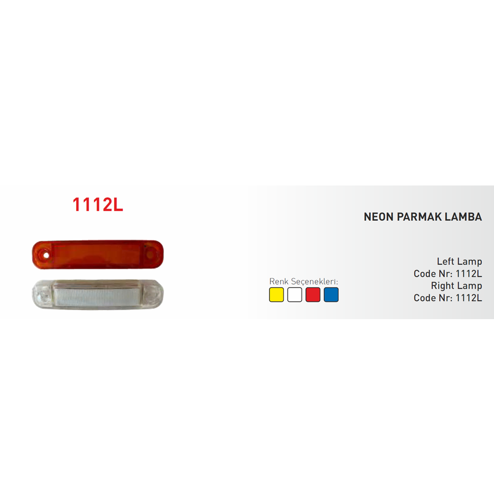 NEON PARMAK LAMBA