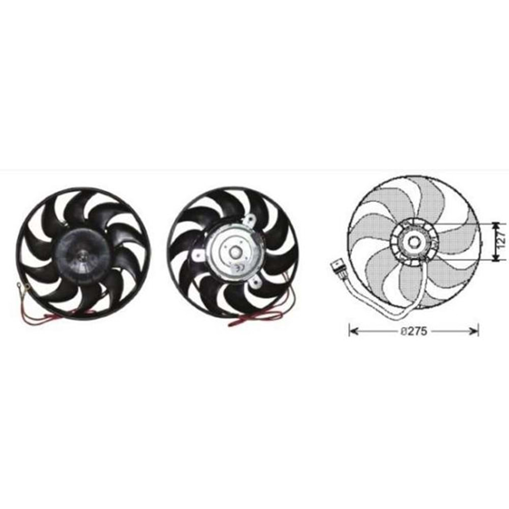 FAN MOTOR VW T4 1994->