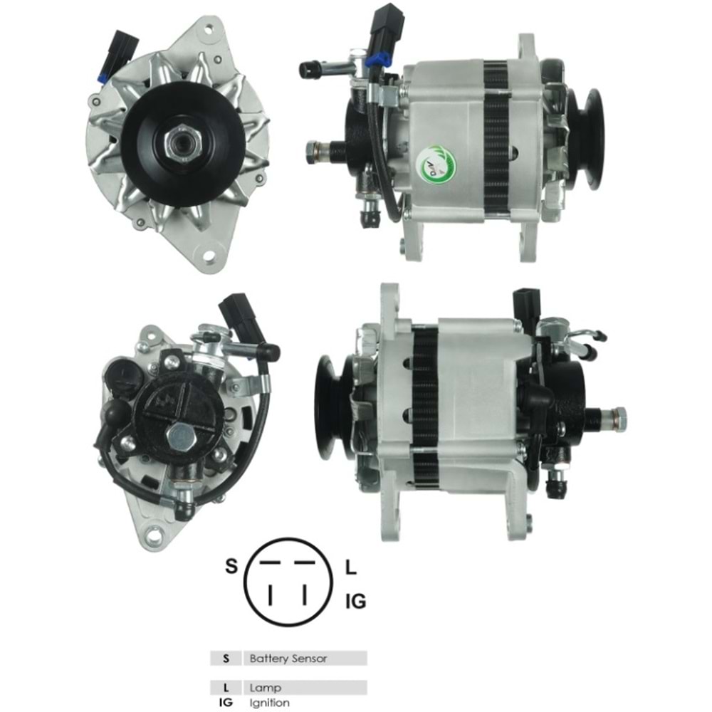 ALT DINAMO 12V 70A HITACHI TIPI ISUZU NKR 2.8 DIZEL 85- L-IG-S XNB