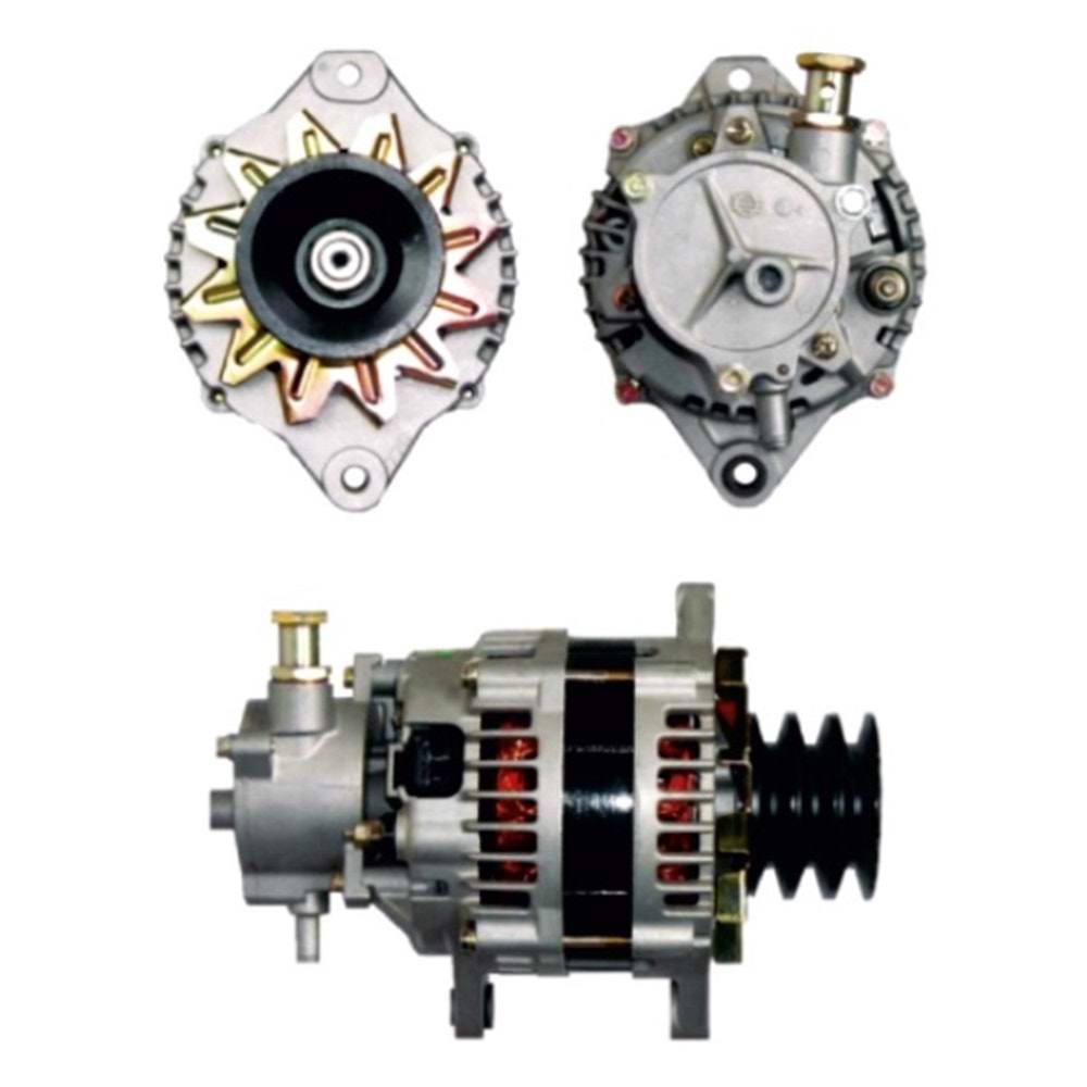 ALT DINAMO 24V 80A HITACHI TIPI ISUZU TURKUAZ OTOBUS NQR KLIMALI