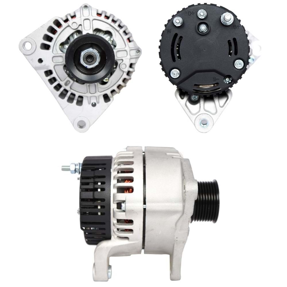 ALT DINAMO 24V 55A ISKRA TIP JCB DIESELMAX ECOMAX IA1211 D+ W