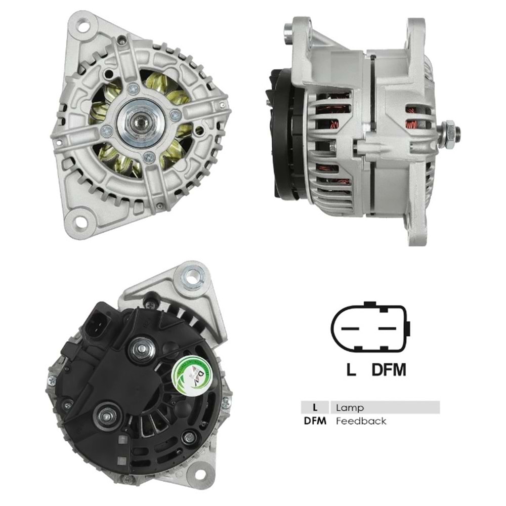 ALT DINAMO 12V 140A BOSCH TIP DUCATO BOXER DAILY JUMPER 3.0 Hdi 2006 -->