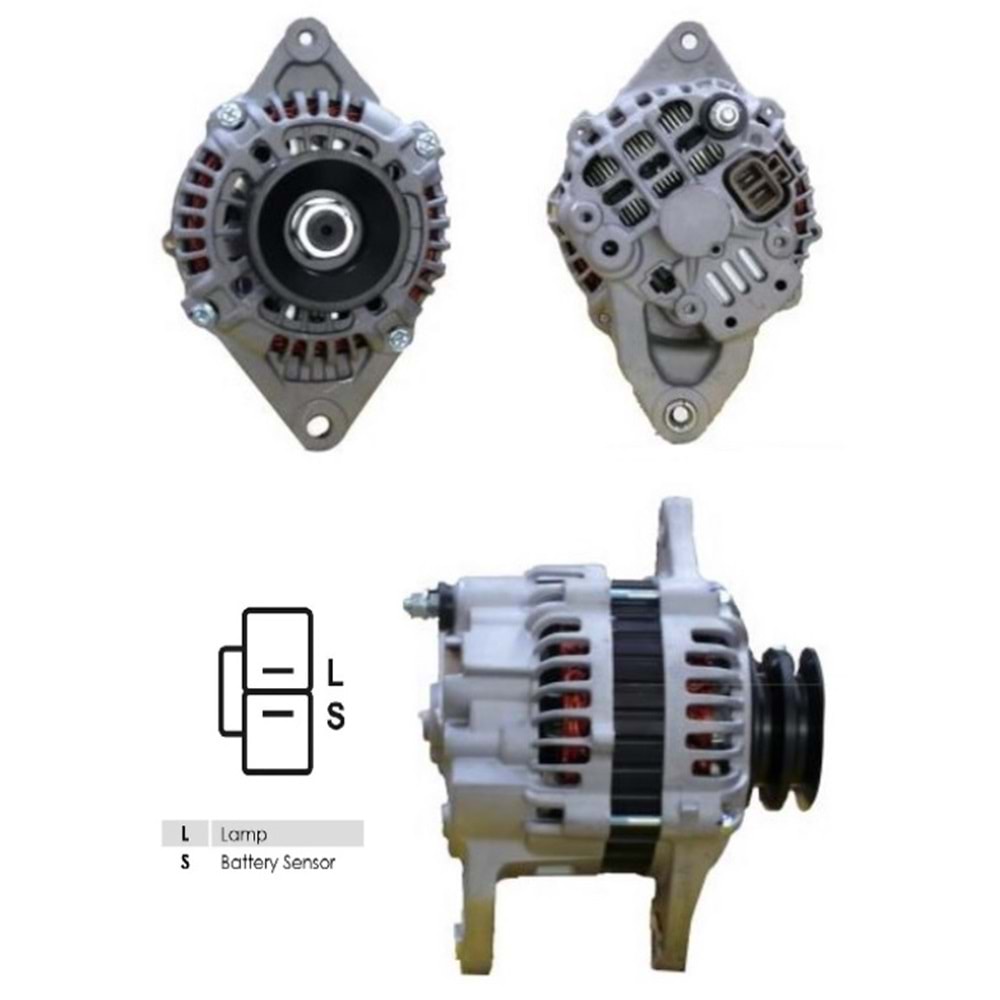 ALT DINAMO 12V 80A MITSUBISHI TIP KUBATO DIZEL S-L JHM