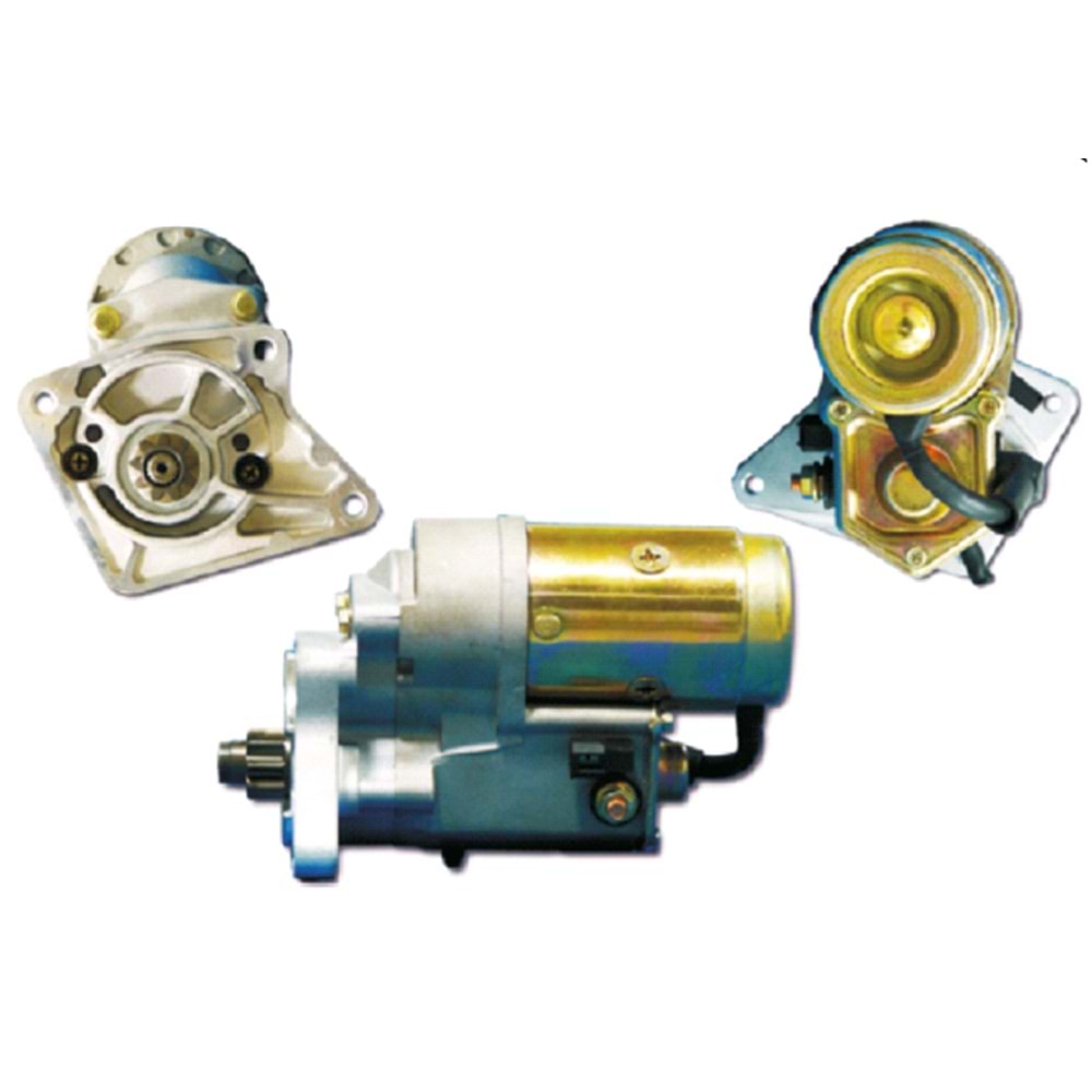 REVIZYONLU MARS MOTORU 12V 9 DIS 2.0 KW NIPPONDENSO TIPI MAZDA IADESI YOKTUR