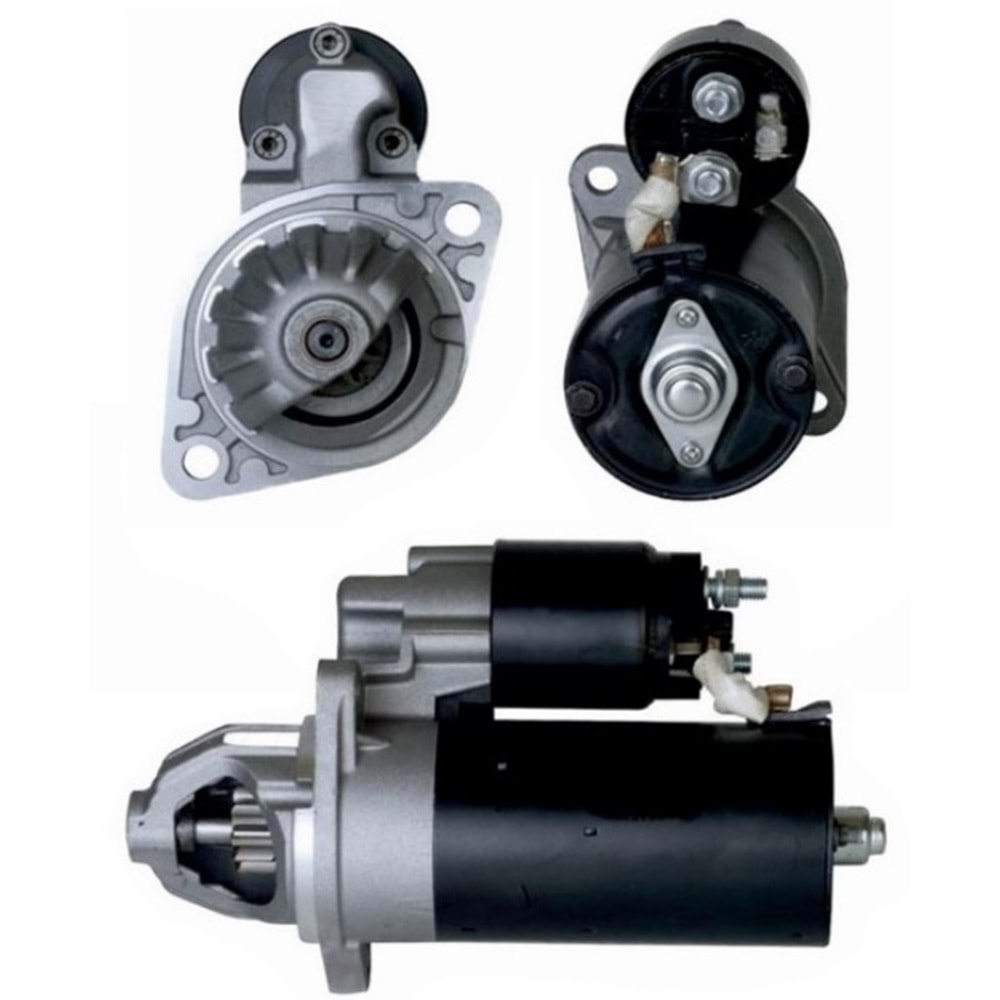 MARS MOTORU 12V 9 DIS 1,4 KW BOSCH TIPI LOMBARDINI PANCAR MOTOR DUZ DONUS