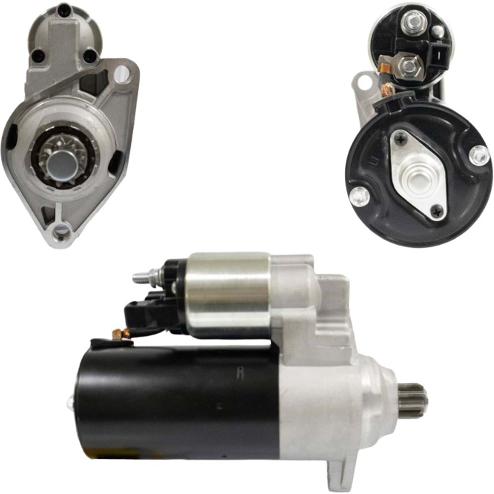 REVIZYONLU MARS MOTORU 12V 9 DIS 1.8 KW BOSCH TIP VW CADDY IADESI YOKTUR