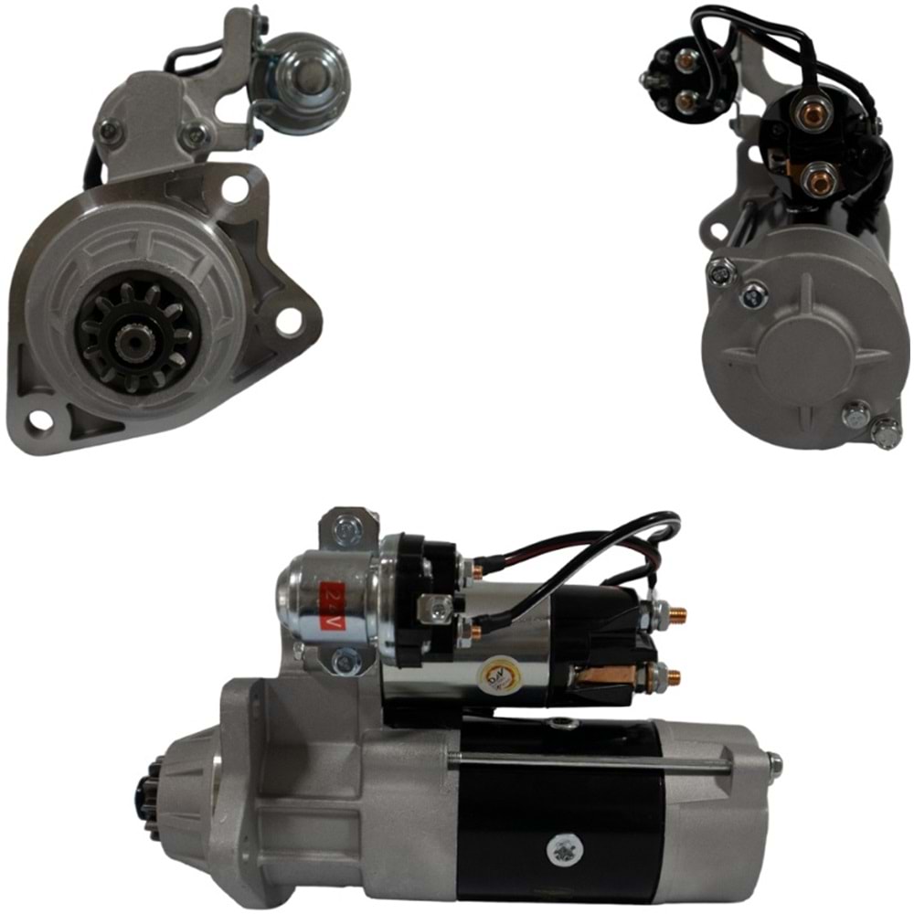 MARS MOTORU 24V 11 DIS KORE VALEO 5.0 KW HYUNDA HD65 IS MAKINESI JENERATOR D6GA D4GA 36100-48100