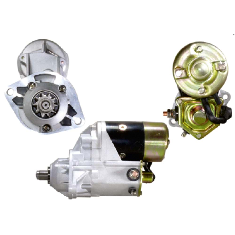 MARS MOTORU 24V 10 DIS 4.5 KW N.DENSO TIPI KOMATSU WA120 PC100E-PC220E HYUNDAI ROBEX 130-V CUMMINS 4