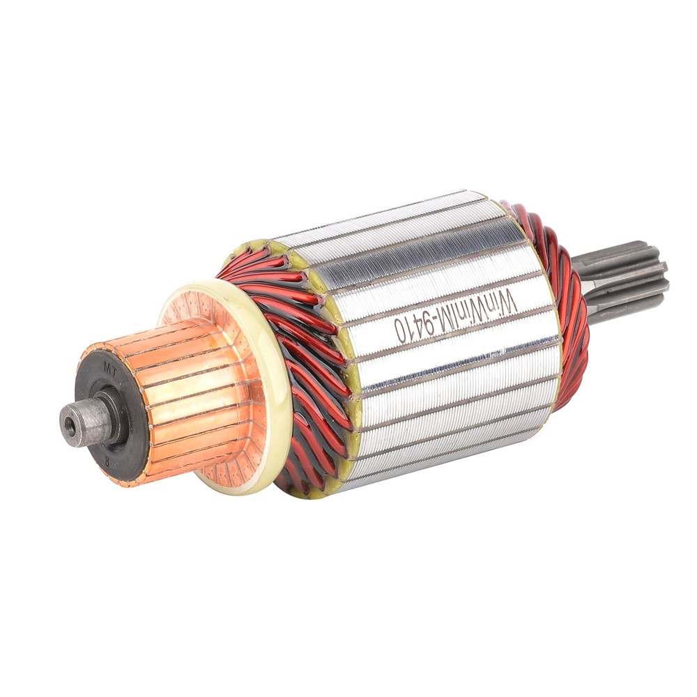 MARS KOLLEKTOR 12V 9 DIS CIN TIP AKSA JENARATOR Boy.160 Çap.60