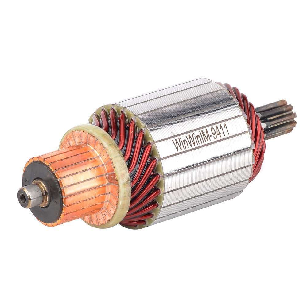 MARS KOLLEKTOR 24V 9 DIS CIN TIP AKSA JENARATOR Boy.160 Çap.60