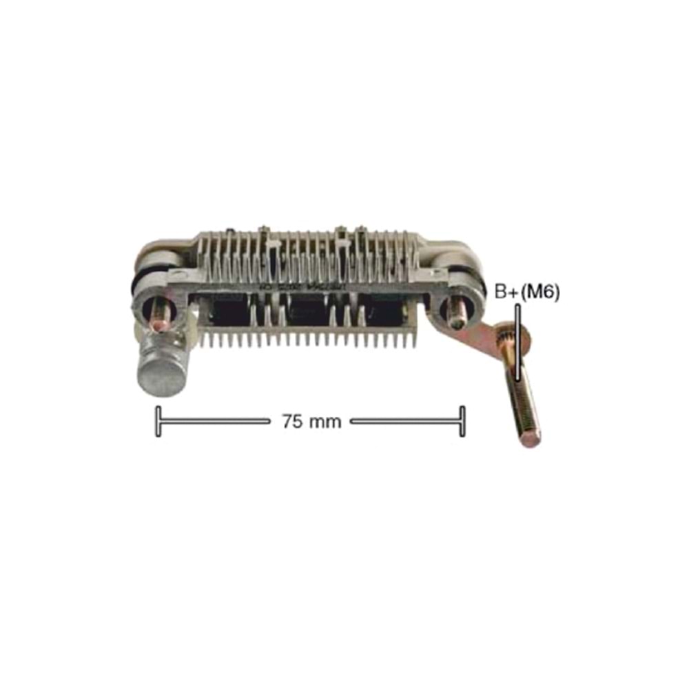 ALT DIOT TABLASI 90A 6 DIOT MITSUBISHI TIPI CANTER FE 449 PAJERO L200 L300 90-97 RM-20HV