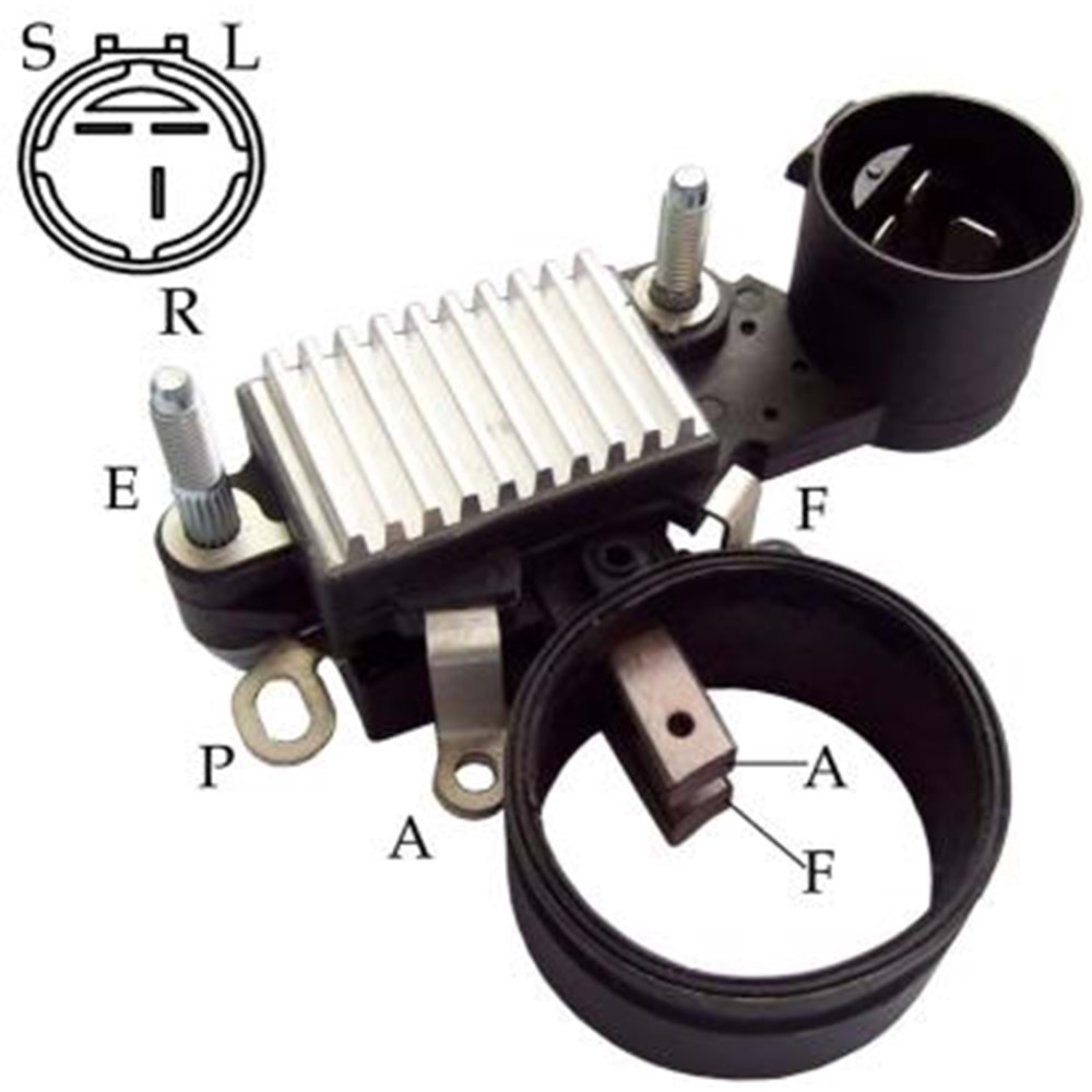 ALT KONJEKTOR 28.6V 3 FISLI HITACHI TIPI ISUZU CHAMPION NPR 66 NKR 55 71 VR-H2000-86B