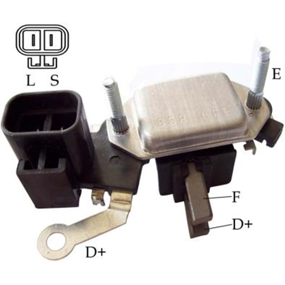 ALT KONJEKTOR 14.7V 2 FISLI HITACHI TIPI BMC LEVENT 2,5 3.0 NISSAN D21 D22 PICK UP ISUZU VR-H2000-30