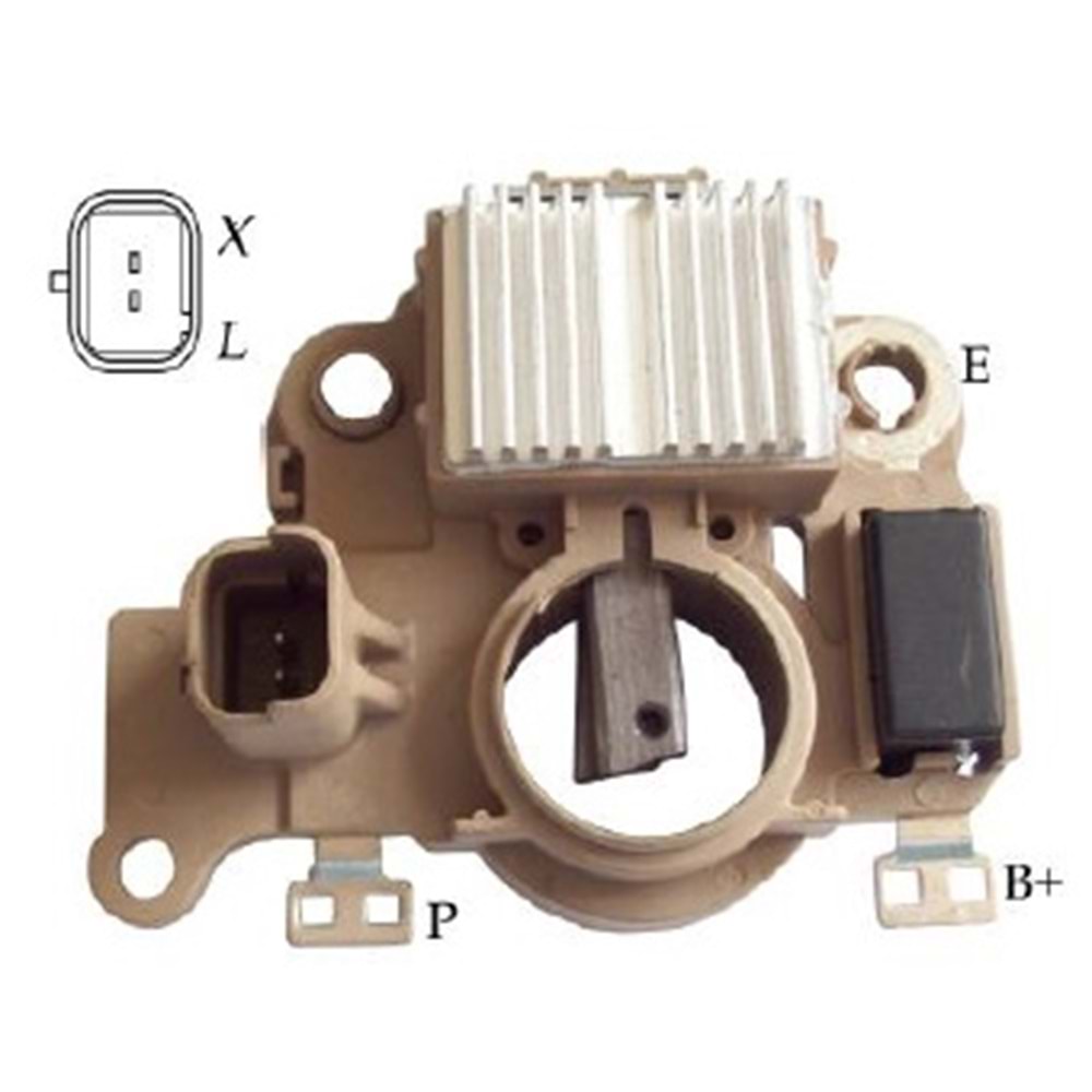ALT KONJEKTOR 14.5V MITSUBISHI TIP DACIA LOGAN-SANDERO 1.4 MPI L-X A2TC0391 ROLE FONKSIYONSUZ