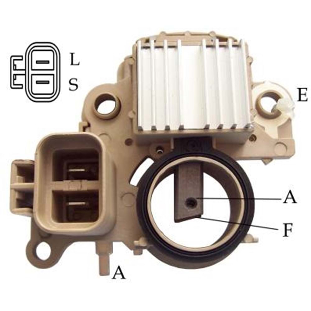 ALT KONJEKTOR 14.4V 2 FISLI MITSUBISHI TIPI HYUNDAI ACCENT ELANTRA SONATA VR-H2009-78