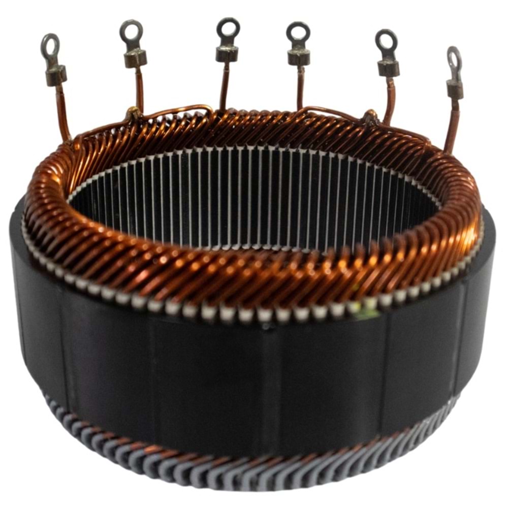 ALTERNATOR STATOR 12V 150A MITSUBISHI TIP NISSAN NAVARA/PATHFINDER 2.5 dCi DIŞ:129 İÇ:100 Kalınlık.3