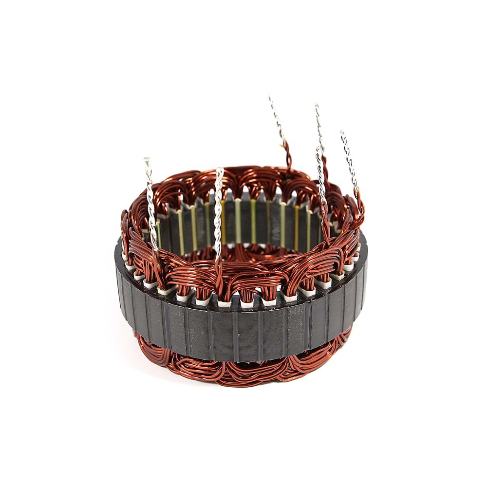 ALTERNATOR STATOR 12V 90A BOSCH TIP DOKKER SANDERO LOGAN DUSTER 1.4-1.6 DOKKER 1.2 DIŞ:120 İÇ:99 K27