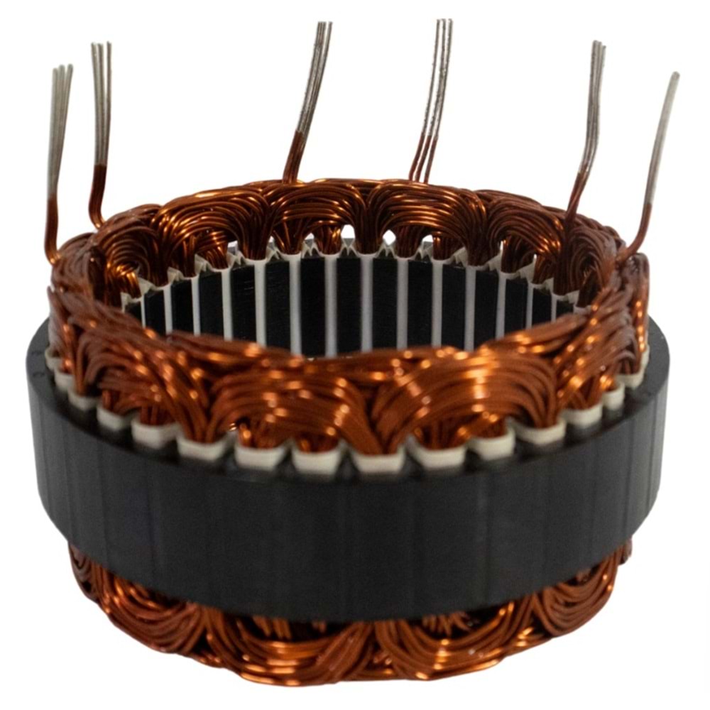 ALTERNATOR STATOR 12V 125A BOSCH TIP DACIA RENAULT LOGAN SANDERO DOKKER LODGY DIŞ:136 İÇ:99 KALINLIK