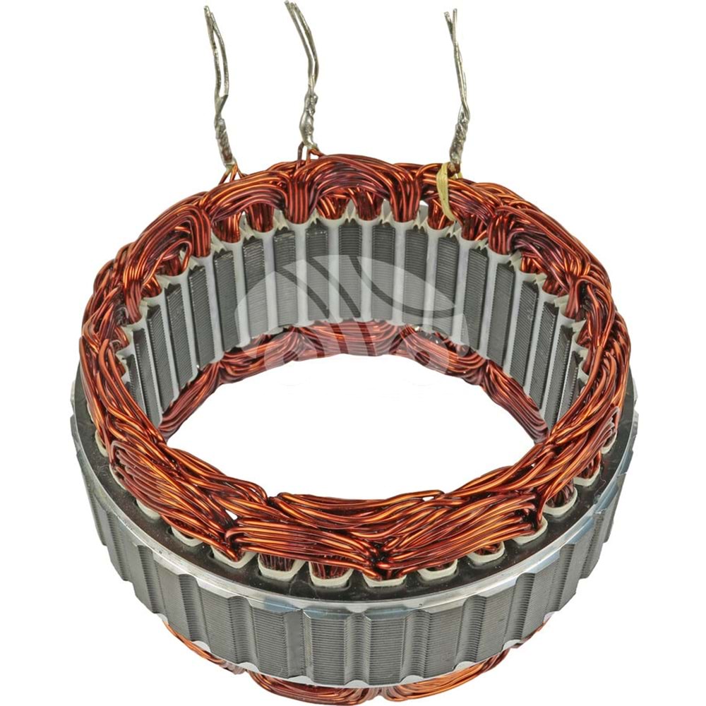 ALTERNATOR STATOR 12V 130A MITSUBISHI TIP NISSAN NAVARA/PATHFINDER/CABSTAR 2.5 dCi DIŞ:133 İÇ:106.2
