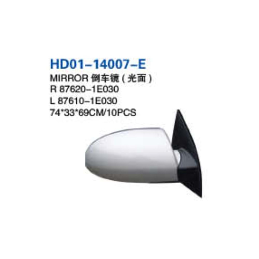 HYUNDAI ACCENT ERA AYNA DIS ELEKTRIKLI MAT SAG 2006-2011