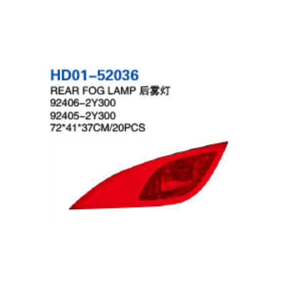 ARKA TAMPON SIS REFLEKTORU SOL IX35