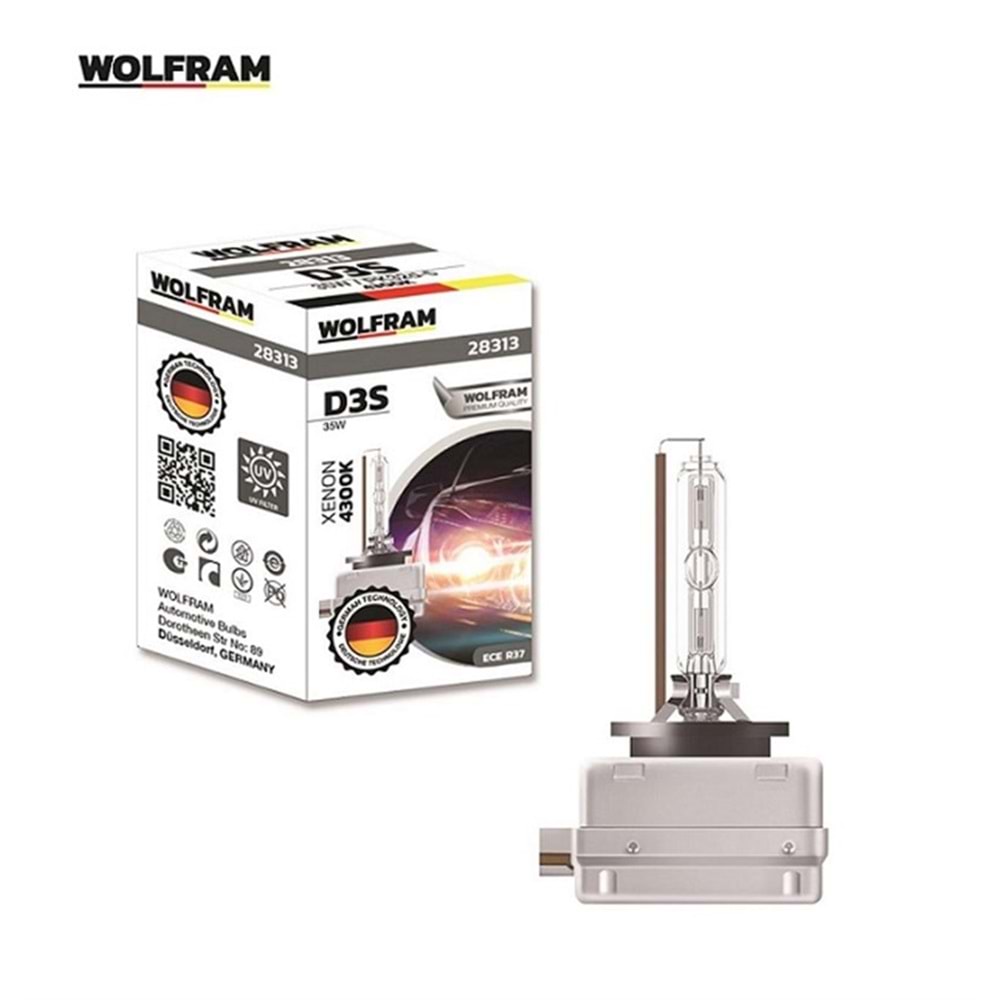 AMPUL D3S 12V 35W PK32d-5 DUY XENARC 4300K KAHVERENGİ ÇUBUK