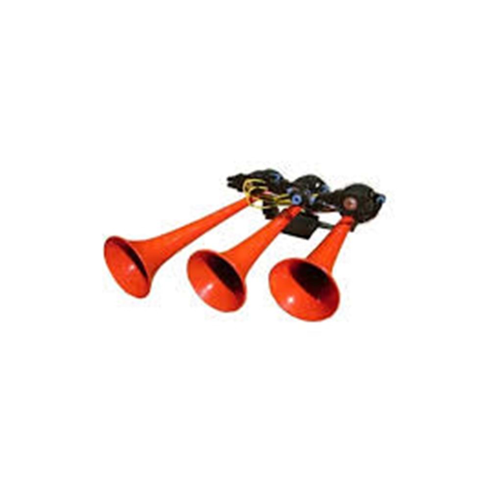 KORNA 3 SESLI DALI DALI 12V BOYALI HIDO