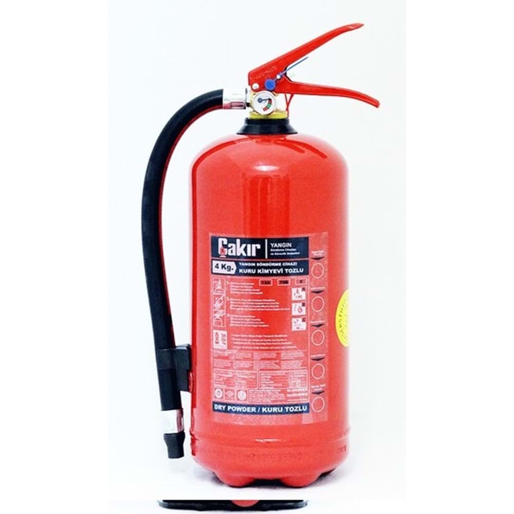 YANGIN SÖNDÜRÜCÜ TÜP 4 KG (KİLOGRAM)