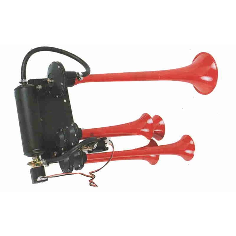 5 BORULU ÇOK SESLİ YANKILI KORNA 12V 6A